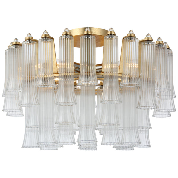 Lorelei Outdoor (Damp) Semi Flush Mount Light by Visual Comfort Signature