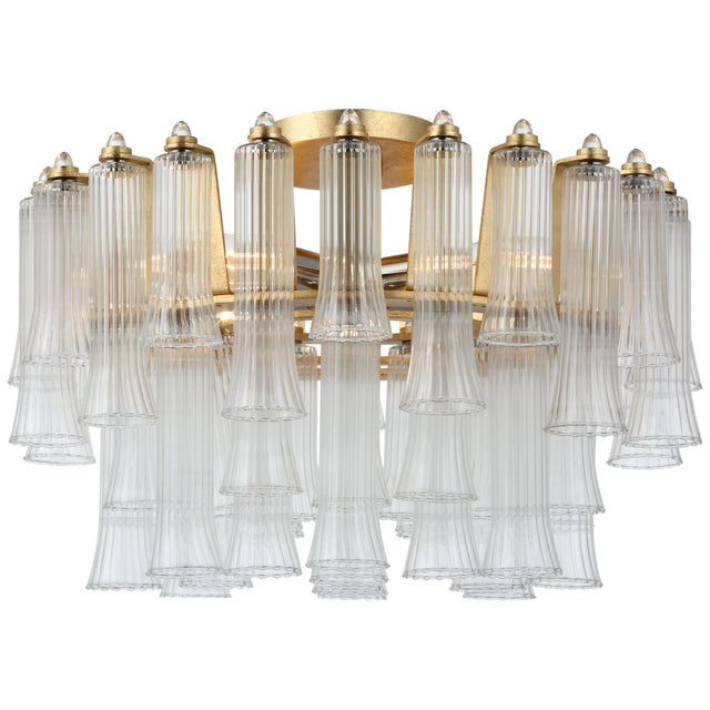 Lorelei Outdoor (Damp) Semi Flush Mount Light by Visual Comfort Signature