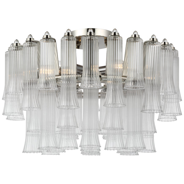 Lorelei Outdoor (Damp) Semi Flush Mount Light by Visual Comfort Signature