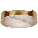 Melange Outdoor (Damp) Flush Mount Ceiling Light by Visual Comfort Signature