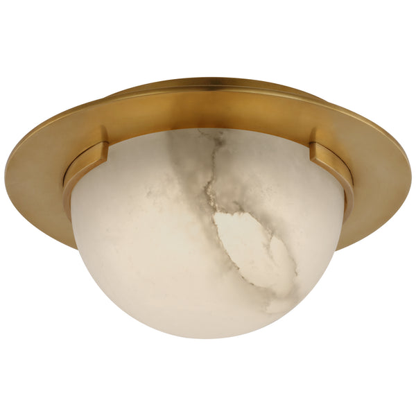 Melange Outdoor (Damp) Flush Mount Ceiling Light by Visual Comfort Signature
