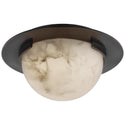 Melange Outdoor (Damp) Flush Mount Ceiling Light by Visual Comfort Signature