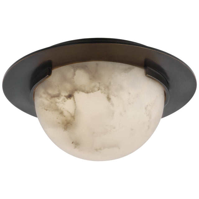 Melange Outdoor (Damp) Flush Mount Ceiling Light by Visual Comfort Signature