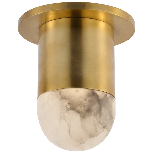 Melange Outdoor (Damp) Flush Mount Ceiling Light by Visual Comfort Signature
