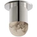 Melange Outdoor (Damp) Flush Mount Ceiling Light by Visual Comfort Signature