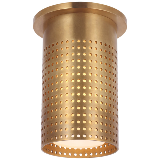 Precision Outdoor (Damp) Flush Mount Ceiling Light by Visual Comfort Signature