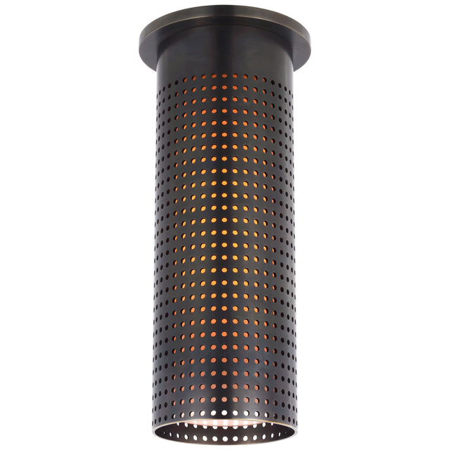 Precision Outdoor (Damp) Flush Mount Ceiling Light by Visual Comfort Signature