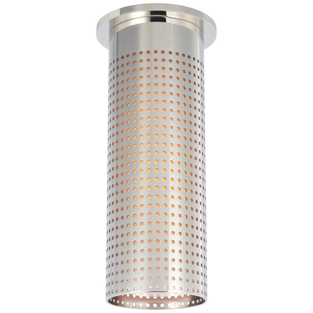 Precision Outdoor (Damp) Flush Mount Ceiling Light by Visual Comfort Signature