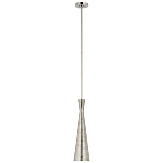 Buy polished-nickel Utopia Outdoor (Damp) Pendant by Visual Comfort Signature