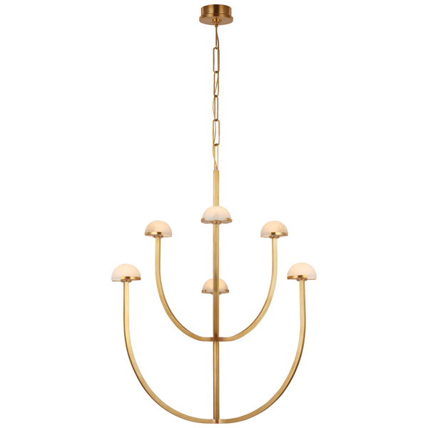 Pedra Outdoor (Damp) Chandelier by Visual Comfort Signature