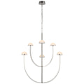 Pedra Outdoor (Damp) Chandelier by Visual Comfort Signature