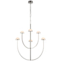 Pedra Outdoor (Damp) Chandelier by Visual Comfort Signature
