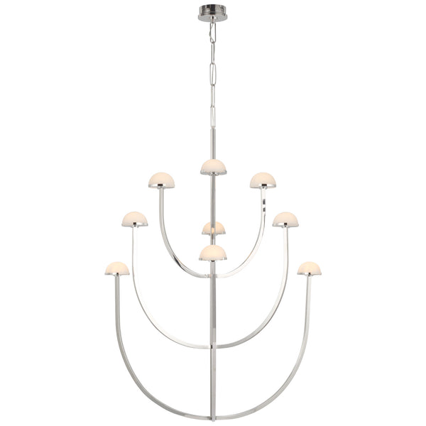 Pedra Outdoor (Damp) Chandelier by Visual Comfort Signature