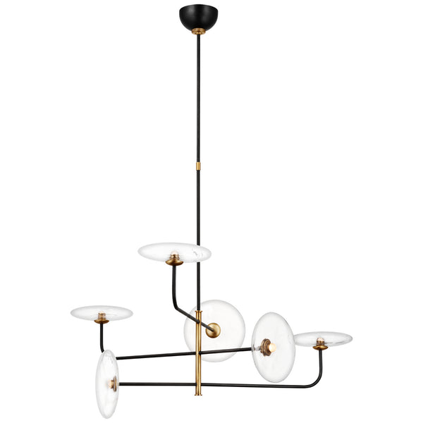 Calvino Outdoor (Damp) Chandelier by Visual Comfort Signature