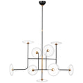 Calvino Outdoor (Damp) Chandelier by Visual Comfort Signature