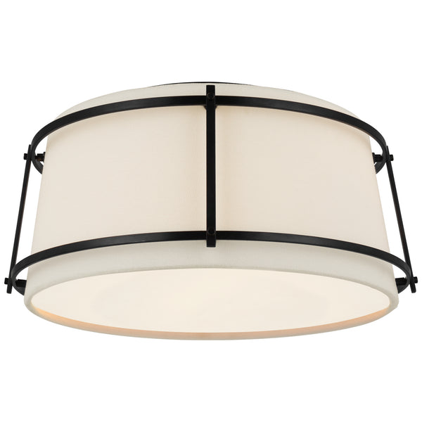 Callaway Outdoor (Damp) Flush Mount Ceiling Light by Visual Comfort Signature