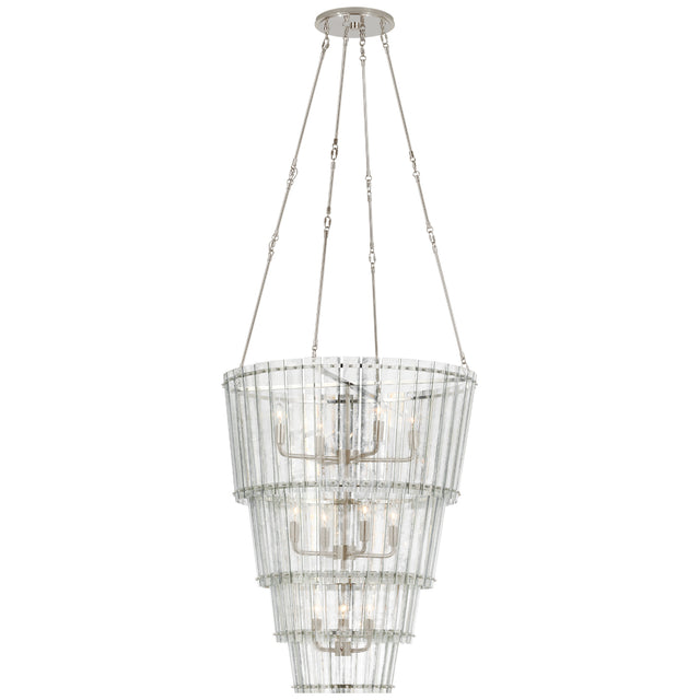 Cadence Outdoor (Damp) Chandelier by Visual Comfort Signature