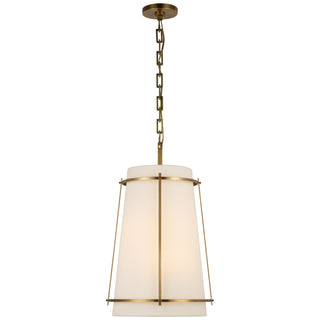 Buy hand-rubbed-antique-brass Callaway Outdoor (Damp) Pendant by Visual Comfort Signature