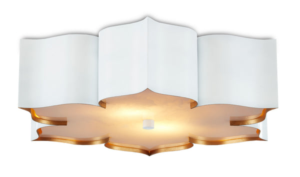 Grand Lotus Collection Flush Mount Light by Currey and Company