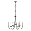 Simple Lines Chandelier by Hubbardton Forge