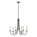 Simple Lines Chandelier by Hubbardton Forge