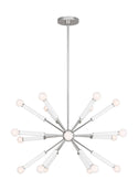 Monroe Outdoor (Damp) Chandelier by Visual Comfort Studio