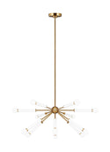 Monroe Outdoor (Damp) Chandelier by Visual Comfort Studio
