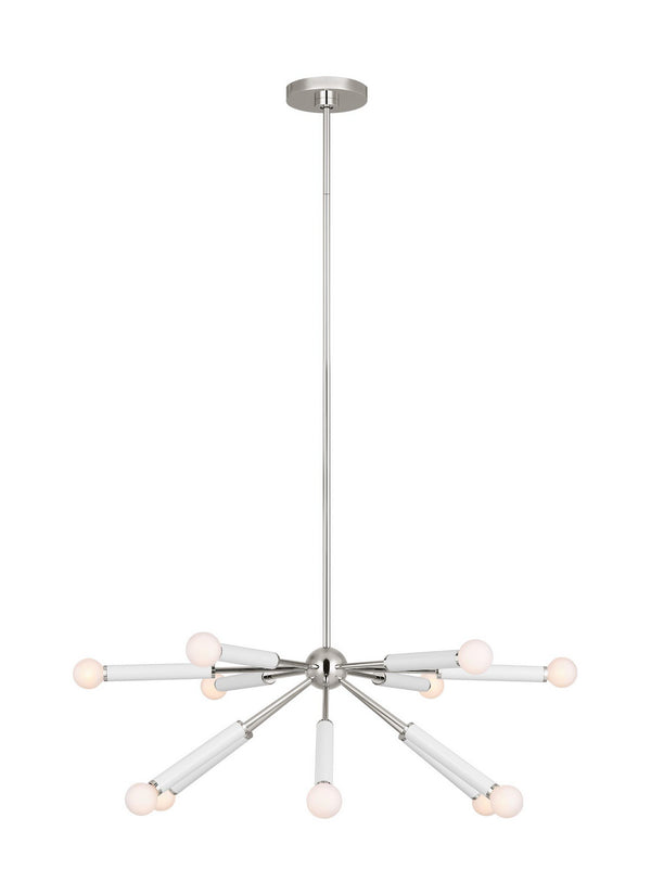 Monroe Outdoor (Damp) Chandelier by Visual Comfort Studio