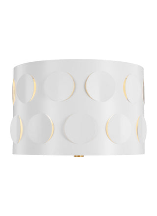Dottie Outdoor (Damp) Flush Mount Ceiling Light by Visual Comfort Studio