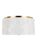 Dottie Outdoor (Damp) Flush Mount Ceiling Light by Visual Comfort Studio