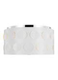 Dottie Outdoor (Damp) Flush Mount Ceiling Light by Visual Comfort Studio