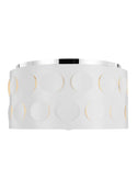 Dottie Outdoor (Damp) Flush Mount Ceiling Light by Visual Comfort Studio