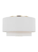 Sawyer Outdoor (Damp) Flush Mount Ceiling Light by Visual Comfort Studio