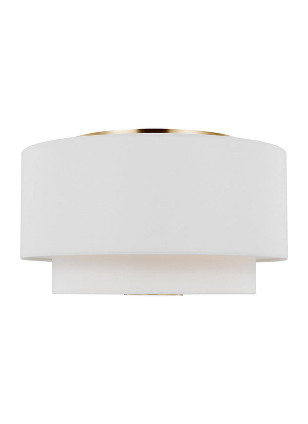Sawyer Outdoor (Damp) Flush Mount Ceiling Light by Visual Comfort Studio