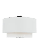 Sawyer Outdoor (Damp) Flush Mount Ceiling Light by Visual Comfort Studio