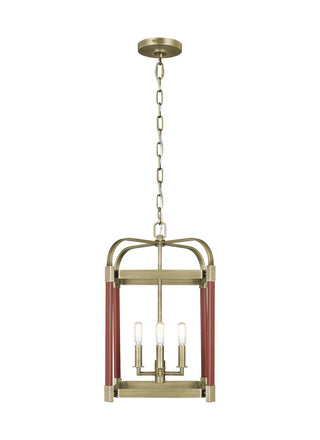 Buy time-worn-brass Hadley Outdoor (Damp) Lantern by Visual Comfort Studio