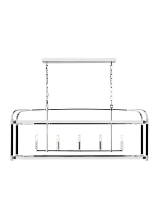 Hadley Outdoor (Damp) Chandelier by Visual Comfort Studio