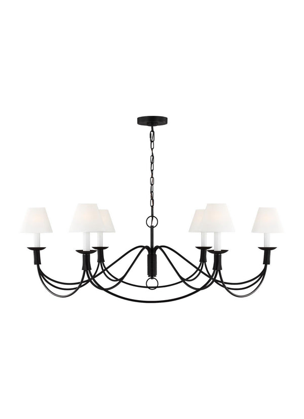 Sullivan Outdoor (Damp) Chandelier by Visual Comfort Studio