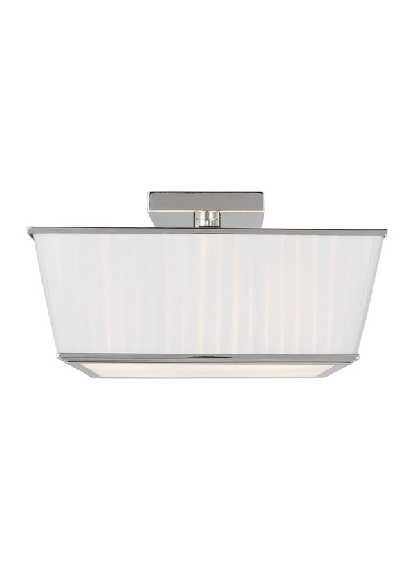 Esther Outdoor (Damp) Flush Mount Ceiling Light by Visual Comfort Studio