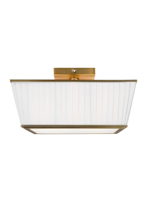 Esther Outdoor (Damp) Flush Mount Ceiling Light by Visual Comfort Studio
