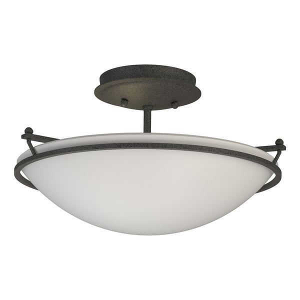 Simple Lines Flush Mount Ceiling Light by Hubbardton Forge