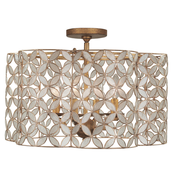 Maurelle Semi Flush Mount Light by Kalco
