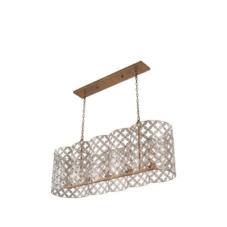 Buy oxidized-gold-leaf Maurelle Pendant by Kalco