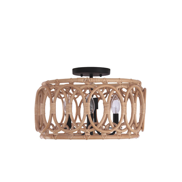 Tablas Semi-Flush Mount Ceiling Light by Kalco