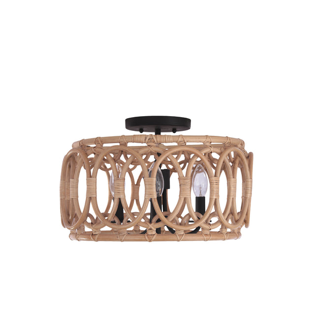 Tablas Semi-Flush Mount Ceiling Light by Kalco