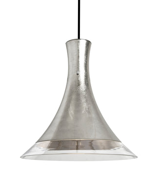 Buy black-with-silver-glass Rio Outdoor (Damp) Pendant by Besa