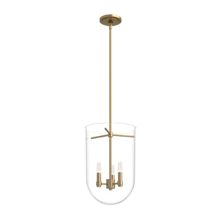 Buy alturas-gold-with-clear-glass-and-clear-shade Sacha Pendant by Hunter