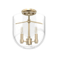Sacha Flush Mount Ceiling Light by Hunter