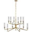 Casoria Outdoor (Damp) Chandelier by Visual Comfort Signature