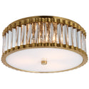 Kean Outdoor (Damp) Flush Mount Ceiling Light by Visual Comfort Signature